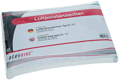 Büroring Luftpolstertasche G 10er 17/G Innenmaß 230x340mm weiß Büroring Luftpolstertasche G 10er 17/G Innenmaß 230x340mm weiß von Unbekannt