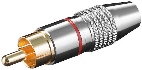 Cinchstecker rot high quality; CSG 6.5 HQ R von Unbekannt