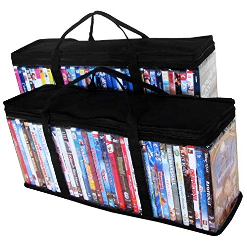 DVD Lagerung Organizer – Classic Set 2 Aufbewahrungsbeutel mit Platz für 40 DVDs für je insgesamt 80 DVD Lagerung Organizer – Classic Set 2 Aufbewahrungsbeutel mit Platz für 40 DVDs für je insgesamt 80 von Unbekannt