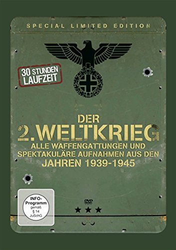 Der 2. Weltkrieg - Alle Waffengattungen und spektakuläre Aufnahmen aus den Jahren 1939-1945 (Special Limited Edition) [6 DVDs] von Unbekannt