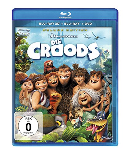 Die Croods [3D Blu-ray] [Deluxe Edition] von Unbekannt