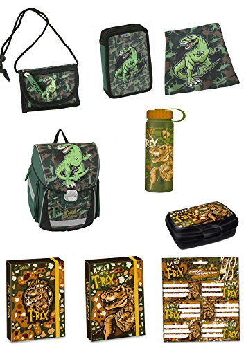 Exclusiv und EDEL* 9tlg. Dino T-Rex Dinosaurier Schulranzen Set Jungen Mädchen Ranzen SetEDEL Exclusiv und EDEL* 9tlg. Dino T-Rex Dinosaurier Schulranzen Set Jungen Mädchen Ranzen SetEDEL von Unbekannt