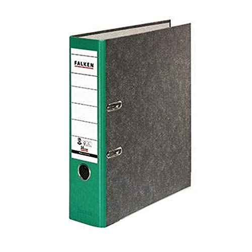 Falken Ordner S80 80024714 DIN A4 80mm RC Pappe grün von Unbekannt
