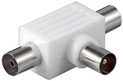 Geräte Verteiler (RF) 2x Koaxial-Kupplung auf Koaxial-Stecker (20 Stück) von Unbekannt