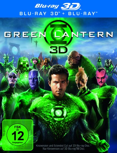 Green Lantern (Extended Cut) (+ Blu-ray) [Blu-ray 3D] von Warner Home Video