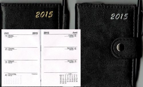Kalender Taschenkalender 2015 Classic mit Kugelschreiber 1 Stück von Unbekannt