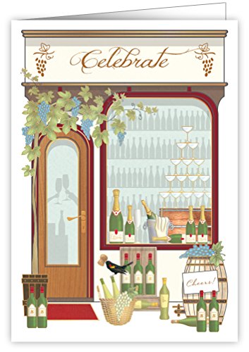 Karte Celebrate Champagne Shopfront von Unbekannt