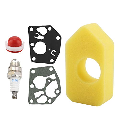 Luftfilter-Zündkerzen-Dichtungssatz, Luftfilter-Zündkerzen-Dichtungssatz für Briggs & Stratton 795083 698369 694394 Rasenmäher-Zubehörteile Luftfilter-Satz Luftfilter-Zündkerzen-Dichtungssatz, Luftfilter-Zündkerzen-Dichtungssatz für Briggs & Stratton 795083 698369 694394 Rasenmäher-Zubehörteile Luftfilter-Satz von Unbekannt