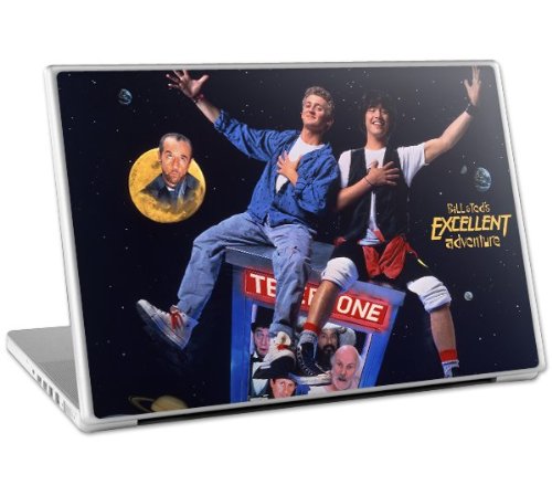 MusicSkins Schutzfolie für MacBook Air (27,9 cm / 11 Zoll), Motiv Bill and Ted's Excellent Adventure - Telephone von Unbekannt