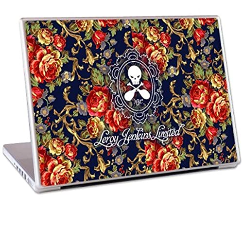 MusicSkins Schutzfolie für MacBook Air 28 cm (11 Zoll), Motiv Leroy Jenkins Skull Flowers von Unbekannt
