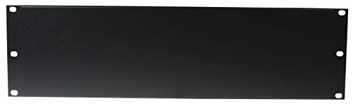OMNITRONIC Frontplatte Z-19U, Stahl, schwarz 3HE von Unbekannt