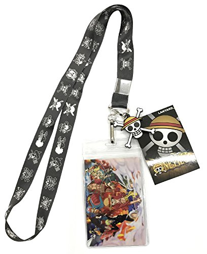 One Piece Flaggen Lanyard mit Badge ID Halter und PVC Charme von Unbekannt