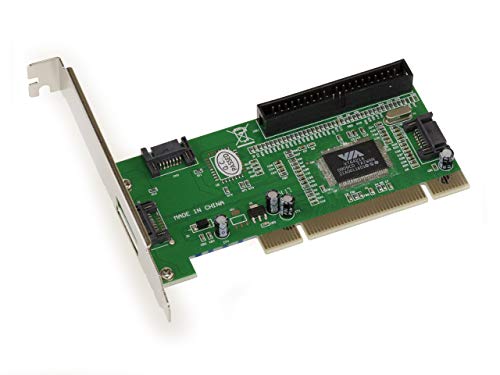 PCI Controller Karte 3 Ports SATA, 1 Port IDE RAID 0, RAID 1, RAID 0+1, JBOD von Unbekannt