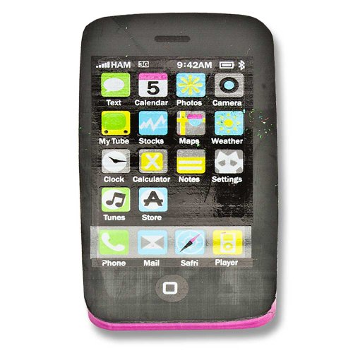 Radiergummi Handy Smartphone Touch Handy Mobile Phone rosa pink von Unbekannt