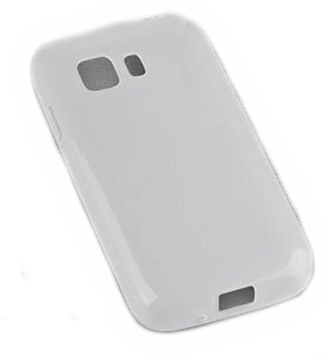 Silikon TPU Handy Cover Case Hülle Schale Kappe in Foggy - kompatibel mit Samsung Galaxy Young 2 - G130 von Unbekannt