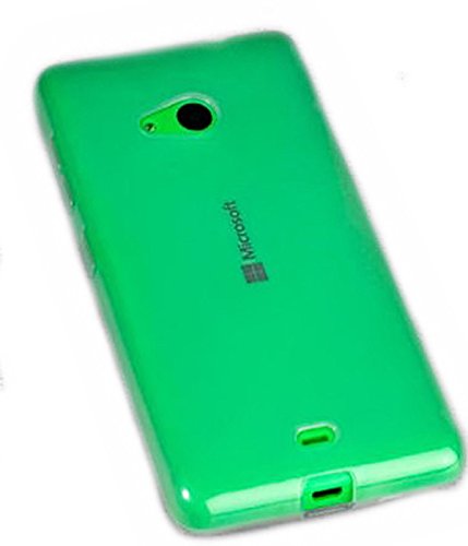 Silikon TPU Handy Hülle Plus Displayschutzfolie kompatibel mit Microsoft Lumia 535 - Cover Case Schutzhülle Bumper in der Farbe Foggy Silikon TPU Handy Hülle Plus Displayschutzfolie kompatibel mit Microsoft Lumia 535 - Cover Case Schutzhülle Bumper in der Farbe Foggy von Unbekannt