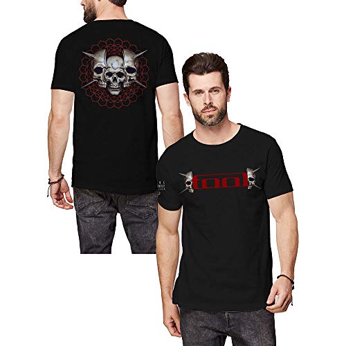 T-Shirt # L Unisex Black # Skull Spikes T-Shirt # L Unisex Black # Skull Spikes von TOOL