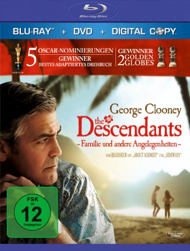 The Descendants - Familie und andere Angelegenheiten (+ DVD + Digital Copy) [Blu-ray] von Unbekannt
