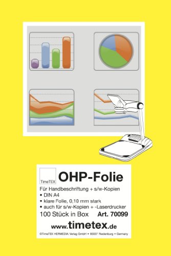 TimeTEX-OHP-Folie (kopierfähig), Box 100 Stck. von Unbekannt