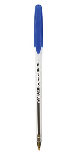 Uchida SB10-3 Marvy Ball Point Pen 1.0 mm, 50 Stück Box, blau ink von Uchida