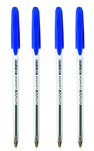 Uchida SB7-3 Marvy Ball Point Pen 0.7 mm, 4 Stück pack, blau ink von Unbekannt