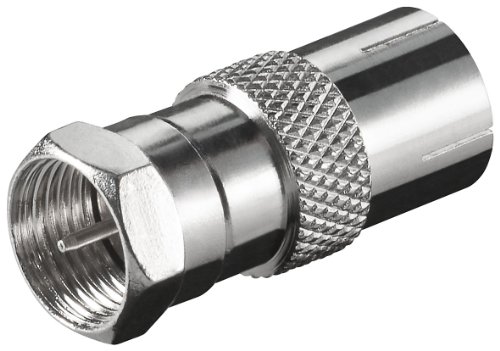 Unbekannt 20 Stück, F-Stecker auf Koaxial-Kupplung 9.5 mm von Unbekannt