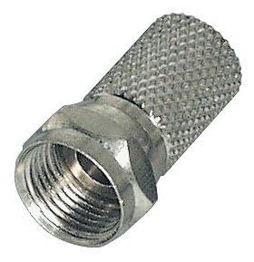 Unbekannt 25 x F-Stecker 8,2 mm für 110–130dB Kabel mit 4 Fach Schirmung 40 F-Stecker Unbekannt 25 x F-Stecker 8,2 mm für 110–130dB Kabel mit 4 Fach Schirmung 40 F-Stecker von Unbekannt