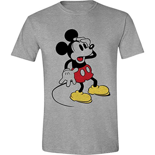 Unbekannt Disney - T-Shirt - Mickey Mouse Confusing Face (M) von Unbekannt