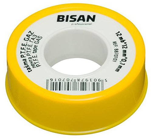Unbekannt Gas Klempner Teflon PTFE weiß Bandeinfädelung Dichtungskontrollgerät fix 12m x 12mm x 0.1mm Unbekannt Gas Klempner Teflon PTFE weiß Bandeinfädelung Dichtungskontrollgerät fix 12m x 12mm x 0.1mm von Unbekannt