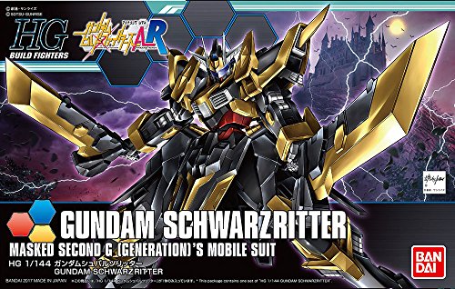 BANDAI SPIRITS Gundam Modellbausatz HGBF Gundam Schwarzritter 1/144 BANDAI SPIRITS Gundam Modellbausatz HGBF Gundam Schwarzritter 1/144 von BANDAI SPIRITS