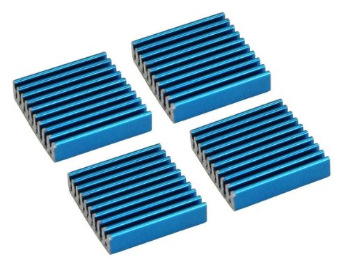 Unbekannt InLine® RAM-Kühler selbstklebende Kühlrippen, 4 Stück von Unbekannt