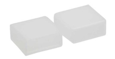 Unbekannt InLine® Staubschutz, für USB A Stecker, weiß, 50er Pack von Unbekannt