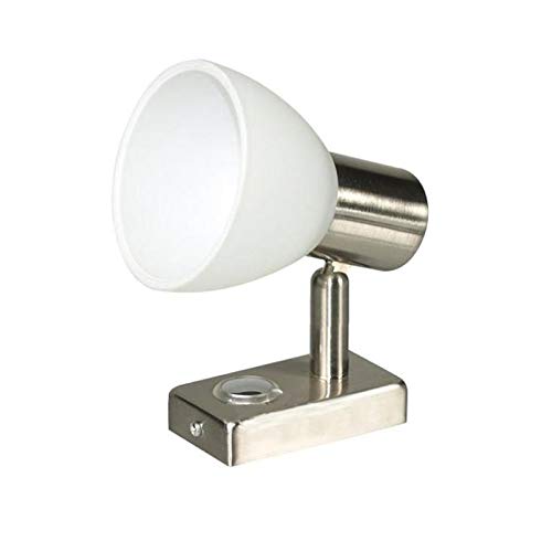 Unbekannt LED Spot 12V, 3W Power LED, Touch-Schalter, Dimmer, Nickel (932983157) von Unbekannt