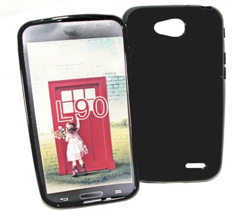 Unbekannt Silikon TPU Hülle kompatibel mit LG L90 - Cover case Schutzhülle Bumper in Schwarz -# Unbekannt Silikon TPU Hülle kompatibel mit LG L90 - Cover case Schutzhülle Bumper in Schwarz -# von Unbekannt