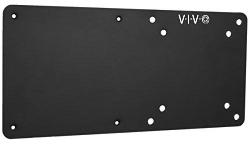 VIVO Schwarzer Stahl Armhalterung Halter für Intel nuc - Rückseite des Monitors VESA Metallplatte Verlängerungshalterung (mount-vesa01) von Unbekannt