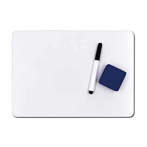 Whiteboard, magnetisch, abwischbar, trocken schreibbar, praktisch für den Unterricht, Whiteboard, A4, Größe Zeichnung Kühlschrank, Aufkleber, Türtafel von Unbekannt