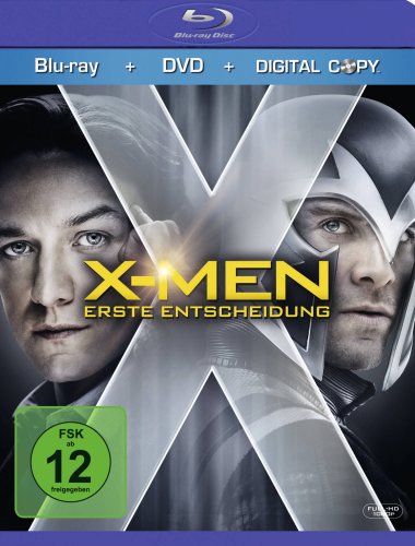 X-Men - Erste Entscheidung (+ DVD + Digital Copy) [Blu-ray] von Unbekannt