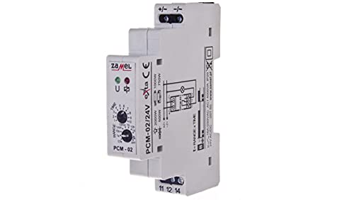 Zeitrelais 1P 16A 0,1 Sekunde 10 Tage 24V AC/DC PCM-02/24V EXT1000076 Zeitrelais 1P 16A 0,1 Sekunde 10 Tage 24V AC/DC PCM-02/24V EXT1000076 von Unbekannt