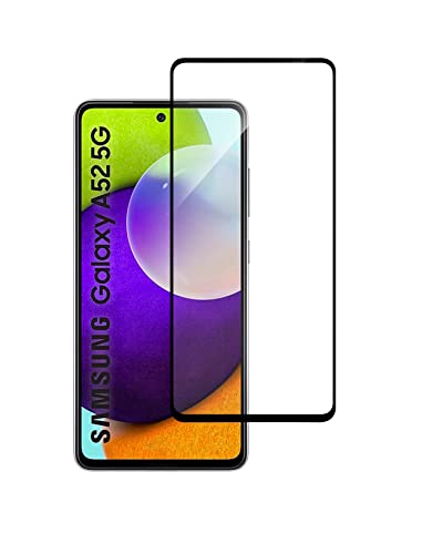 eSTUFF Samsung Galaxy A52/A52 5G/A52s 5G – 10 Stück Schwarz, W126840710 (5G/A52s 5G – 10 Stück Black Cover Glas Titan Shield Tempered Glass Bulk Pack.) von Unbekannt