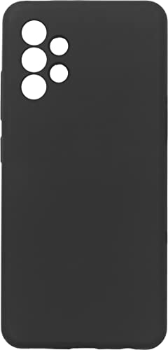 eSTUFF Silikon-Schutzhülle für Samsung Galaxy A32 4G, Schwarz / Seide, W126172692 (Silikonhülle, Schwarz / Silk Touch 4 Seiten Covered) von Unbekannt