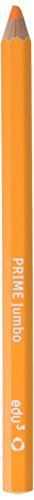 edu³ 1287803 PRIME Jumbo hex Farbstift, orange von Unbekannt