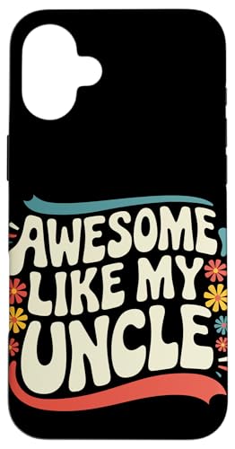 Uncle Awesome Like My Oncle Hülle für iPhone 16 Plus von Uncle Family Uncles Great Uncle