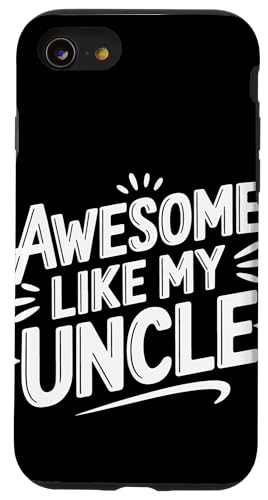 Uncle Awesome Like My Oncle Hülle für iPhone SE (2020) / 7 / 8 von Uncle Family Uncles Great Uncle