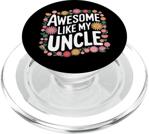 Uncle Awesome Like My Oncle PopSockets PopGrip für MagSafe von Uncle Family Uncles Great Uncle