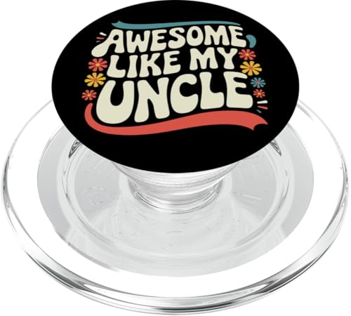 Uncle Awesome Like My Oncle PopSockets PopGrip für MagSafe von Uncle Family Uncles Great Uncle