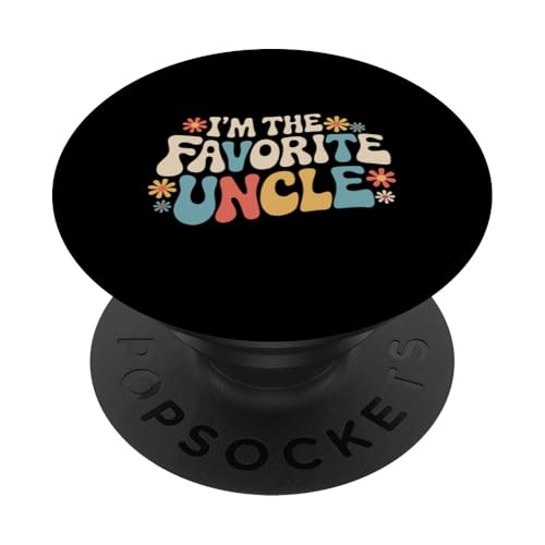 Uncle I'm The Favorite Oncle PopSockets Klebender PopGrip Uncle I'm The Favorite Oncle PopSockets Klebender PopGrip von Uncle Family Uncles Great Uncle
