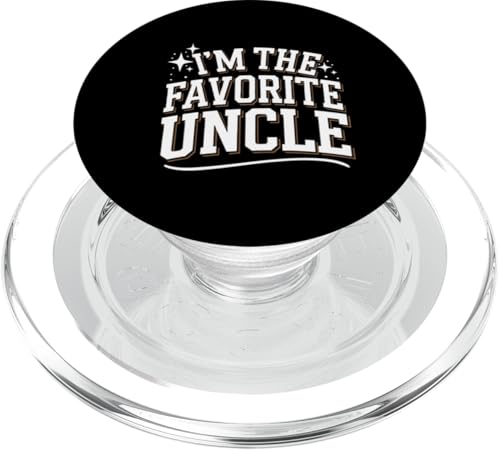 Uncle I'm The Favorite Oncle PopSockets PopGrip für MagSafe Uncle I'm The Favorite Oncle PopSockets PopGrip für MagSafe von Uncle Family Uncles Great Uncle