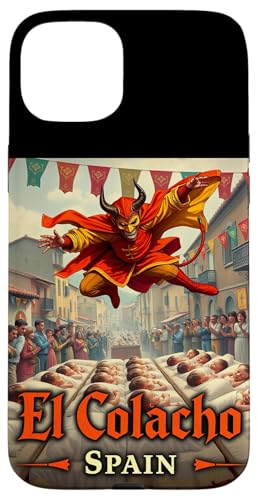 El Colacho Festival – Spanisches Baby-Spring-Ritual Hülle für iPhone 15 Plus von Unconventional Celebrations