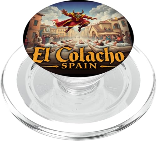 El Colacho Festival – Spanisches Baby-Spring-Ritual PopSockets PopGrip für MagSafe von Unconventional Celebrations
