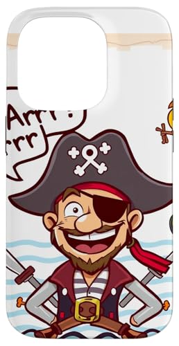 Freundlicher Piratenkapitän mit Papagei - Talk like a Pirate Day Hülle für iPhone 14 Pro Freundlicher Piratenkapitän mit Papagei - Talk like a Pirate Day Hülle für iPhone 14 Pro von Unconventional Celebrations